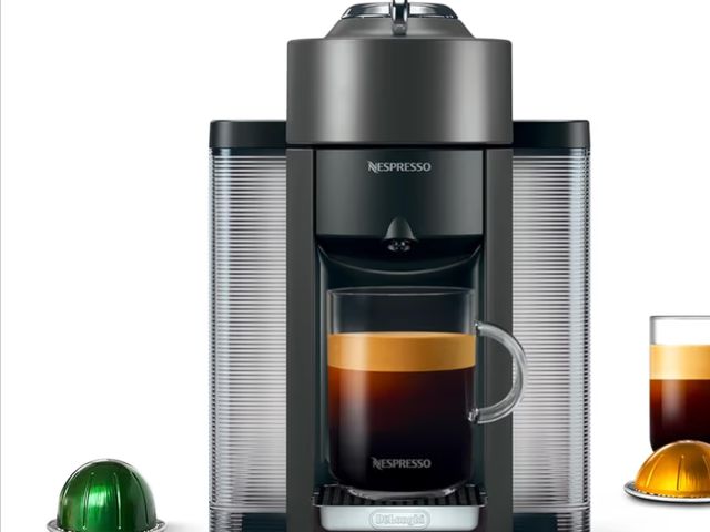 Lot 96-177434 - Nespresso Vertuo Coffee and Espresso Maker by De'Longhi, Titan Appears Unused, no packaging
