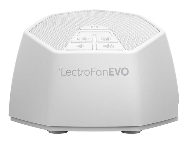 Lot 96-230788 - Adaptive Sound Technologies LectroFan EVO Sound Machine, White Non-Looping Sound Machine for Sleep w...