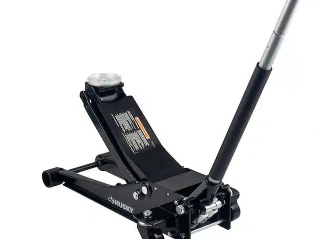 Lot 96-183168 - Husky
3-Ton Low Profile Floor Jack with Quick Lift
Open box 
Unused 
Msrp $199.00