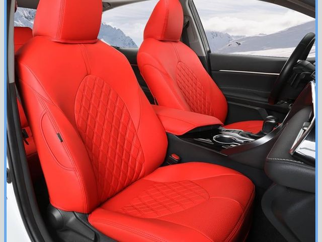 Lot 96-187976 - GIANT PANDA Customized Full Set Car Seat Covers Fit for Toyota Camry XLE XSE XLE-V6 XSE-V6 2018 2019...