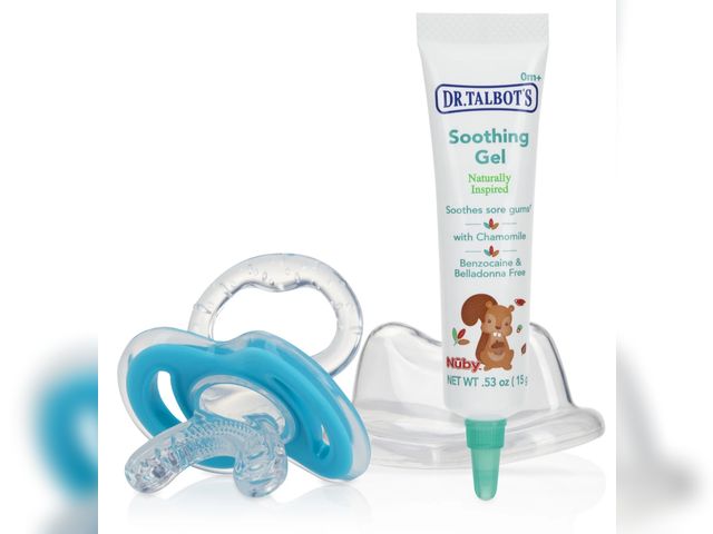 Lot 96-201442 - Dr. Talbot's Soothing Gel and Gum-eez Teether for Teething Infants, 0.53 oz Gel
New