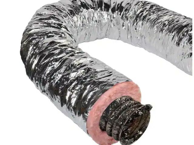 Lot 96-166379 - Master Flow
7 in. x 25 ft. Insulated Flexible Duct R8 Silver Jacket
New