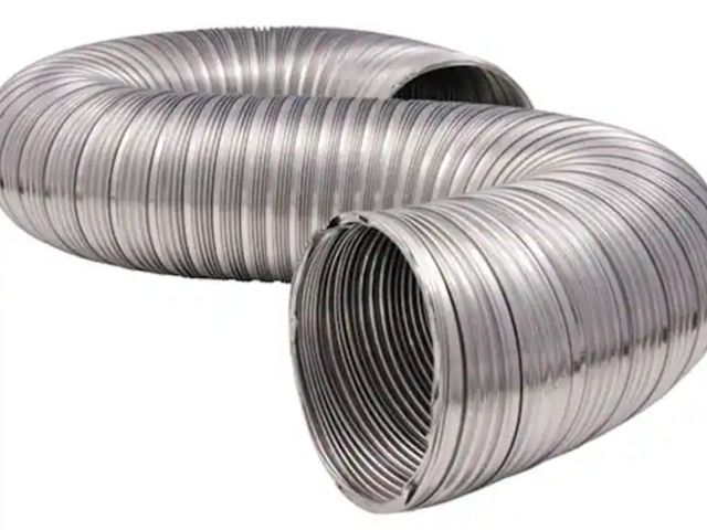 Lot 96-214312 - Everbilt
4 in. x 8 ft. Heavy-Duty Semi-Rigid Aluminum Duct
New