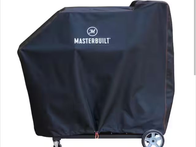 Lot 96-174499 - Masterbuilt 
Gravity Series and AutoIgnite Digital Charcoal Grill and Smoker Grill Cover new