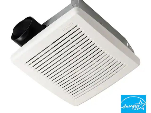 Lot 96-209795 - Broan-NuTone
50 CFM Ceiling Bathroom Exhaust Fan with No‑Cut Installation, Quiet Operation
Open box ...