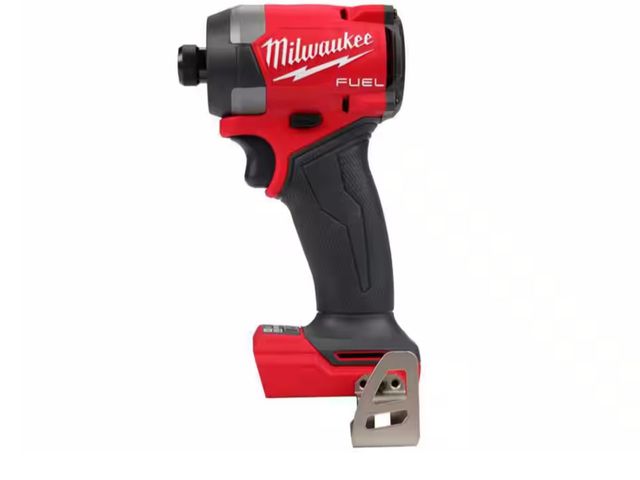 Lot 96-190603 - Milwaukee
M18 FUEL 18V Lithium-Ion Brushless Cordless 1/4 in. Hex Impact Driver (Tool-Only) MSRP $17...