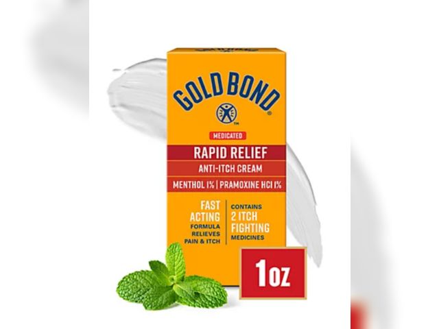 Lot 96-194928 - Gold Bond Maximum Strength Medicated Anti-Itch Cream - 1 oz.new