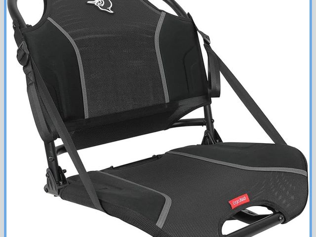 Lot 96-181469 - Pelican Ergo360 Swivel Boat Seat - Premium Fishing Seat - Adjustable Backrest - Bass Raider Compatib...