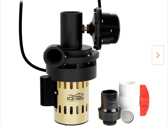Lot 96-166588 - K2 1/3 HP Utility Sink Pump New