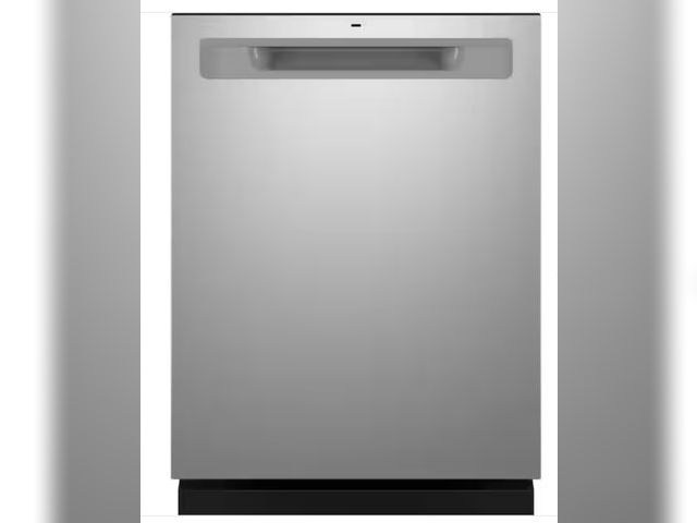Lot 96-160301 - GE 24-in-Built-In-Tall-Tub-Top-Control-Fingerprint-Resistant-Stainless-Steel-Dishwasher-w-3rd-Rack-B...