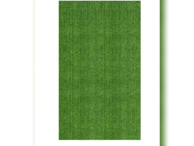 Lot 96-163589 - Ottomanson
Evergreen Collection 8 ft. x 10 ft. Indoor/Outdoor Green Low Pile Artificial Grass Runner...