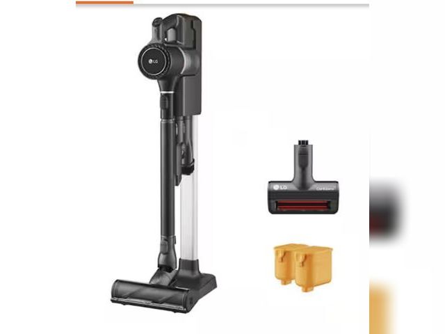 Lot 96-197523 - LG CordZero A9 Cordless Standard Filter Stick Vacuum for Home in Matte Black MSRP $699 New