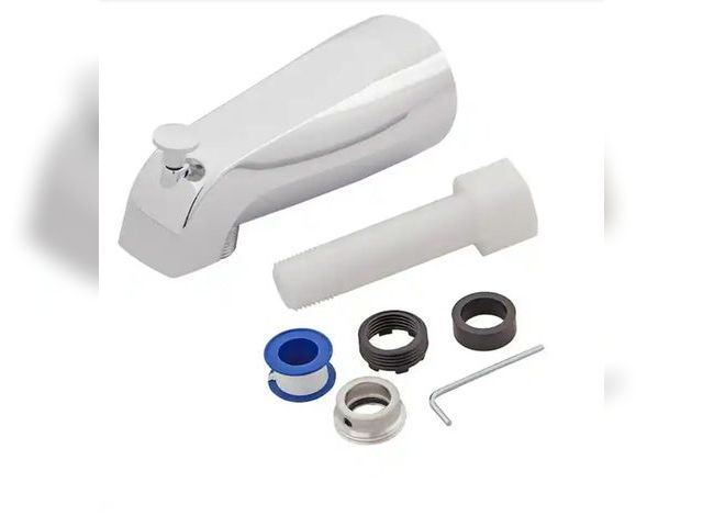 Lot 96-162428 - Everbilt
Tub Spout with Diverter and Handheld Shower Fitting
Open Package Appears Unused