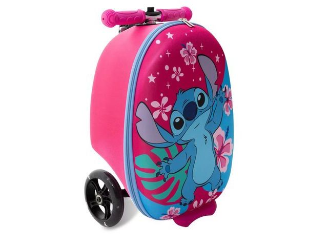 Lot 96-157697 - Disney Kids' Hardside Carry On Scooter Suitcase - Lilo &amp; Stitch

New 

MSRP $100