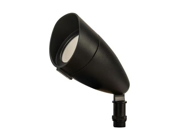 Lot 96-179288 - Commercial Electric
120-Volt to 277-Volt 14-Watt 1100 Lumens Black Integrated LED Outdoor Flood Ligh...