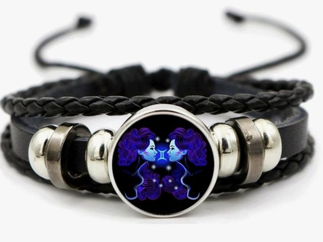 Lot 96-166734 - Zodiac Signs Spirit Bracelet Zodiac Bracelet for Women Men Adjustable 12 Constellation Bracelet Mult...