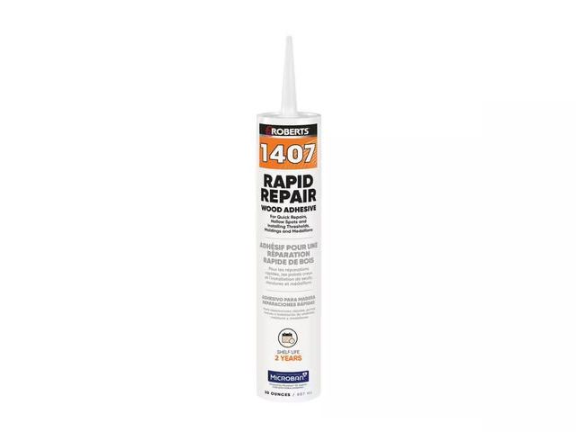 Lot 96-165069 - ROBERTS
Beige 30 Oz. (0.94 qt.) Rapid Repair Wood Floor Adhesive

New
