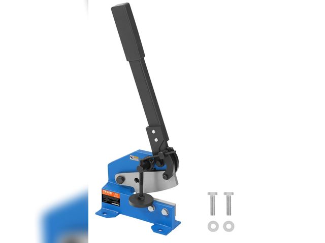Lot 96-177454 - VEVOR 5" Manual Hand Plate Shear for Metal Sheet Processing, HS-5 Benchtop Cutter with Q235 Material...