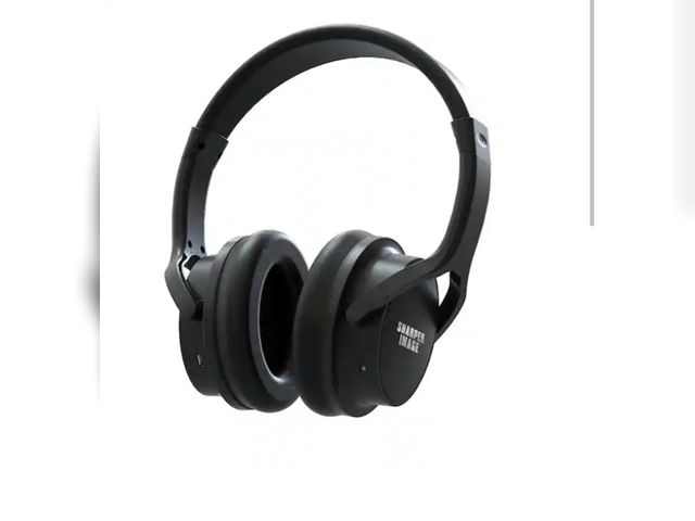 Lot 96-232521 - Sharper Image OWN ZONE Wireless TV Headphones in Black New