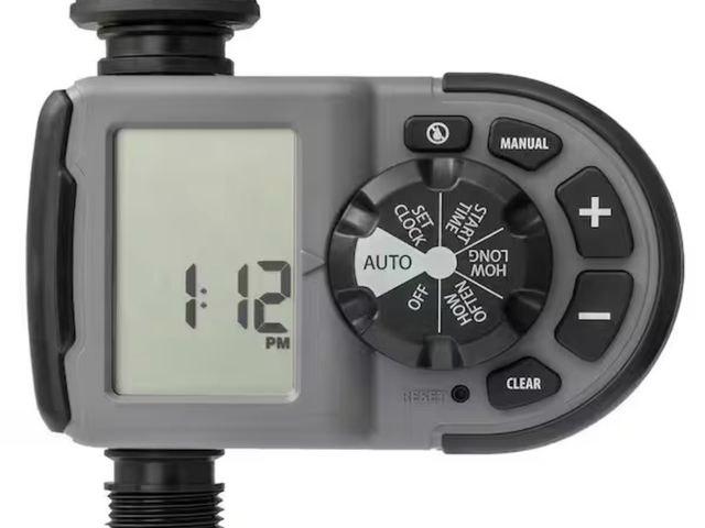 Lot 96-222172 - Orbit 1-Outlet Programmable Hose Watering Timer Sprinkler Timer Lightly Used