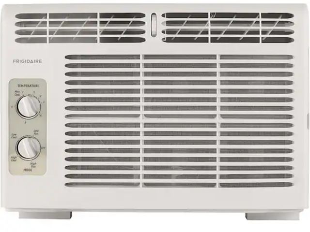 Lot 96-232427 - Frigidaire 5,000 BTU Window Air Conditioner Cools 150 sq. ft. with Mechanical Controls in White 115V...