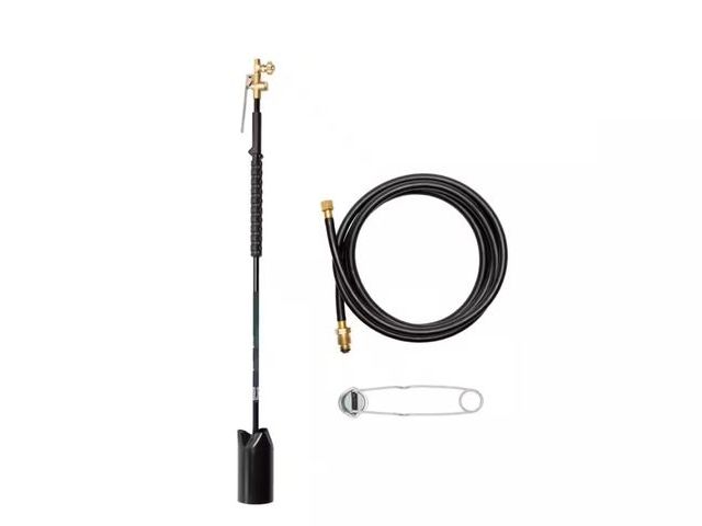 Lot 96-165509 - Bernzomatic
Firestarter Blaze Torch Compatible with 20 lb. Propane Tank with Adjustable Wide Brush F...
