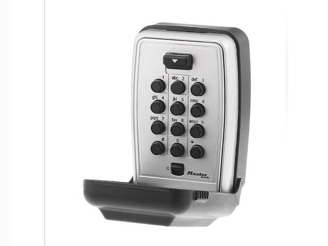 Lot 96-211930 - Master Lock Lock Box, Resettable Push Button Combination

New