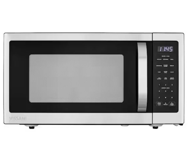 Lot 96-181924 - Vissani
1.6 cu. ft. Countertop Microwave in Fingerprint Resistant Stainless Steel
New 
MSRP $98.10