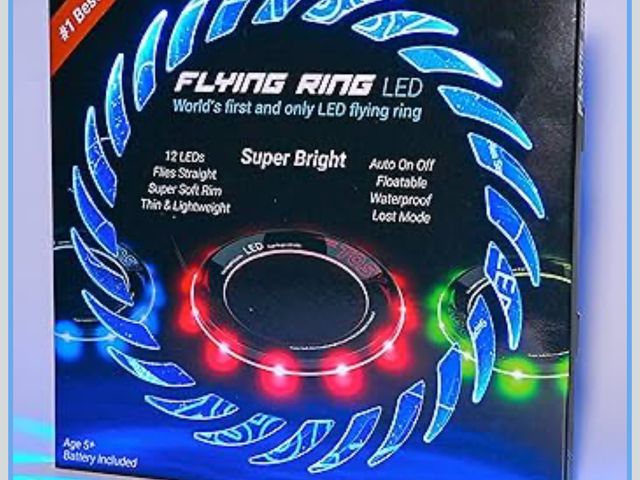 Lot 96-191771 - TOSY Flying Ring - 36 RGB Multicolor or 12 Monocolor LEDs, Super Bright, Lost Mode, Auto Light Up, C...