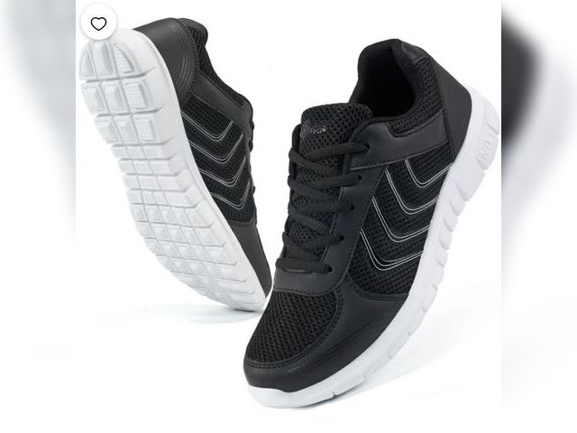 Lot 96-232650 - QIXP Running Shoes for Women Casual Lightweight Tennis Walking Sneakers Size: 9 New