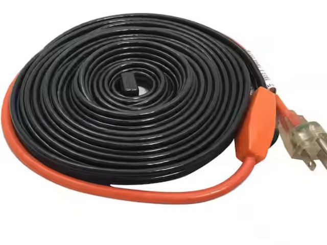 Lot 96-191646 - Frost King
30 ft. Automatic Electric Heat Cable Kit Accessory Frost King Automatic Electric Heat Cab...