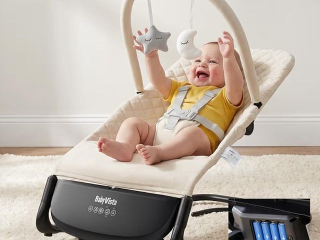 Lot 96-222277 - BabyVista
3.8
3.8 out of 5 stars
(30)
Electric Baby Bouncer Seat with Auto Rocking, 3-in-1 Infant Bo...