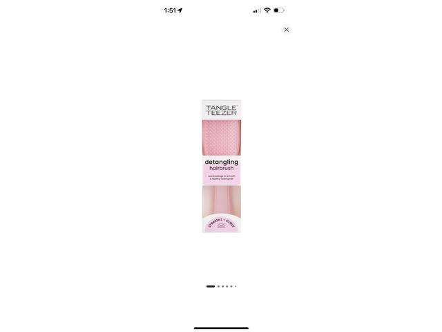 Lot 96-161660 - Tangle Teezer Ultimate Detangler Hair Brush for All Hair Types - Pink
New