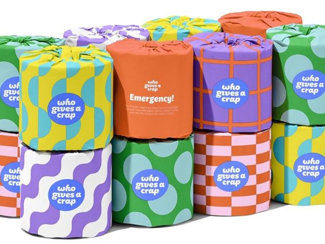 Lot 96-173325 - Who Gives A Crap | 100% Recycled Paper Towel, 12 RollsVirgin Tree Free