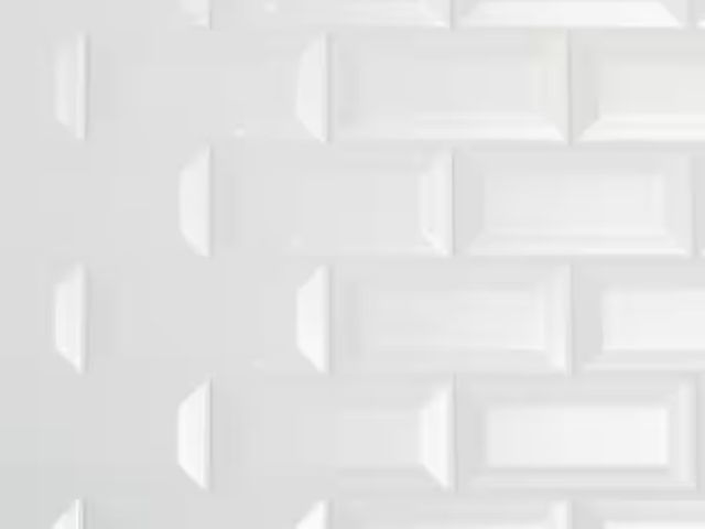 Lot 96-221898 - Daltile Restore 3 in. x 6 in. Ceramic Bevel Bright White Subway Tile (10 sq. ft. / case) New