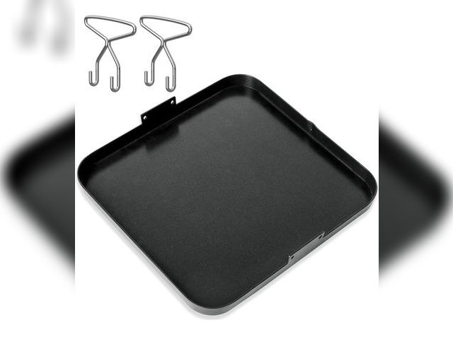 Lot 96-187550 - 19.5" Nonstick Carbon Steel Griddle with 2 Handles for Recteq Pellet RT-590 RT-680 RT-700 Electric P...