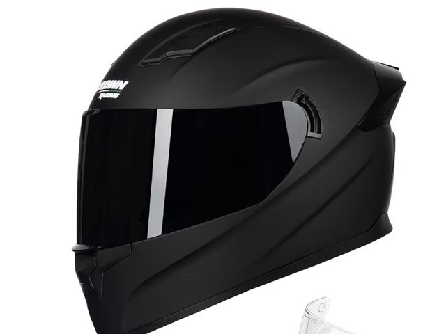Lot 96-179333 - Motorcycle Helmets Street Bike Full Face Motorcycle Helmet Motorbike for Adults DOT Approved Helmets...