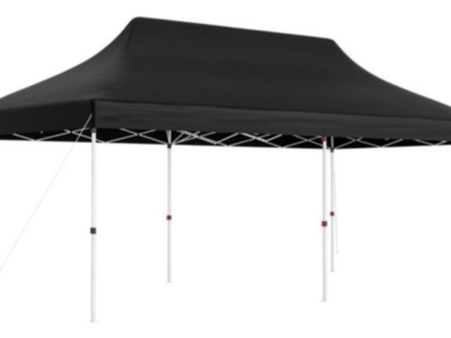 Lot 96-225815 - Believe to be a Yaheetech 10x15 Pop Up Canopy, Black
Unused, but carrying bag is cut up and dirty 
M...