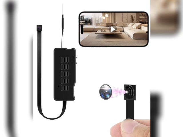 Lot 96-191124 - Mini Camera DIY Module HD 1080P Camera Small WiFi Security Cameras Tiny Wireless Nanny Cam
Open box ...