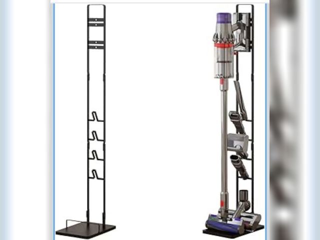 Lot 96-176095 - Foho Vacuum Stand Compatible for Dyson V15 V11 V10 V8 V7 V6, Stable Metal Storage Bracket Holder for...