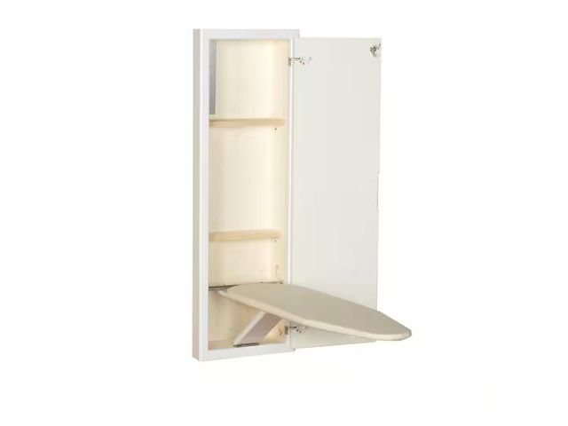 Lot 96-162058 - HOUSEHOLD ESSENTIALS
White Prefinished in-Wall Ironing Board
MSRP $199.99
New