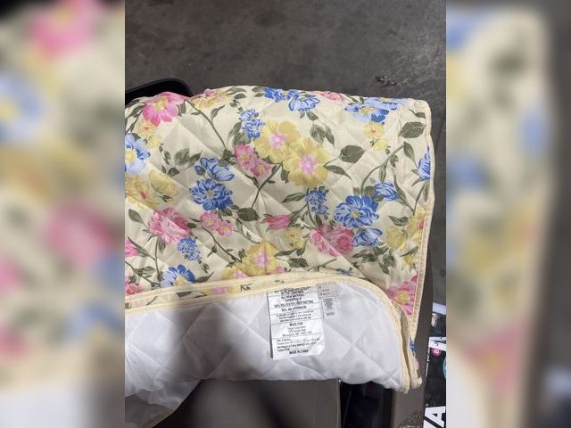 Lot 96-164659 - A New Day Floral Beach Blanket 
Appears unused, no packaging
Slight staining on edge see photo
