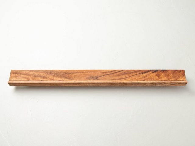 Lot 96-166061 - 36" Wood Mantel Shelf Brown - Hearth &amp; Hand' with Magnolia: Floating Wall Storage, Hanging Displ...