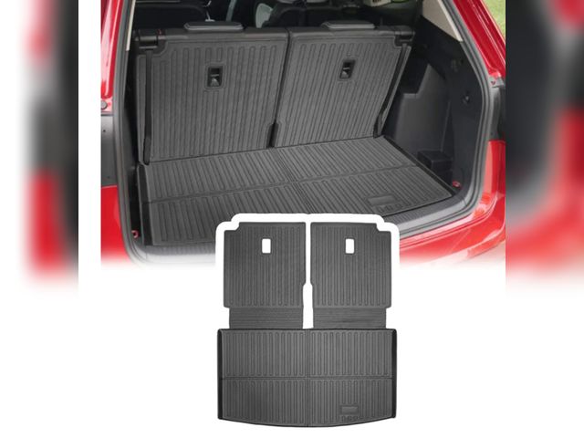 Lot 96-168262 - ZQULOYO Cargo Liners Backrest Mat for Volkswagen Atlas Accessories 2018-2025 with Hook&amp;Loop Rear...
