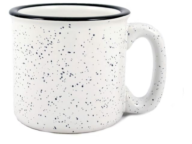 Lot 96-176774 - 14 oz. Speckled Ceramic Mugs 12 Pieces 4 Colors Hot Chocolate Mugs 
New