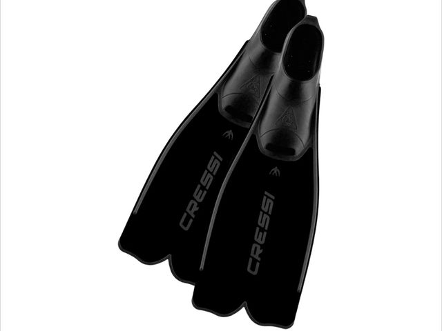 Lot 96-173762 - Cressi Adult Snorkeling Full Foot Pocket Fins, Good Thrust, Light Fin, Rondinella: Designed and Made...