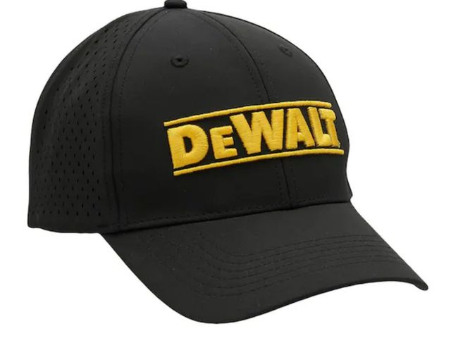 Lot 96-163109 - DEWALT
Men's 1-Size Black Polyester Mojave CoolPro Hat with Water Repelling Finish Unused