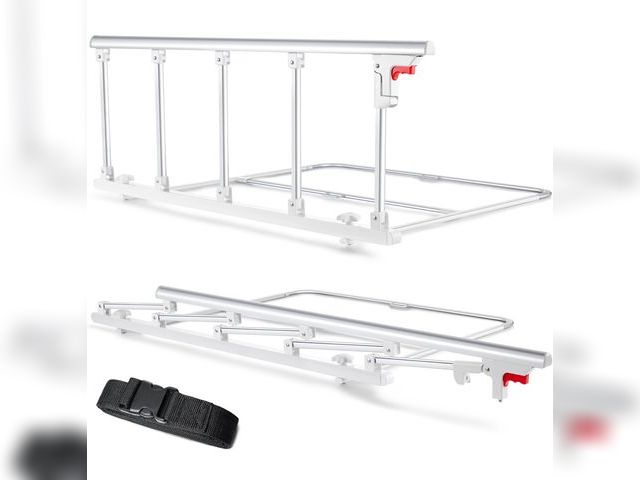 Lot 96-180508 - Bed Rails for Elderly Adults Safety, Folding Bed Assist Rail Handle for Seniors &amp; Surgery Patien...