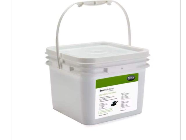 Lot 96-159819 - Trex Hideaway Hidden Deck Fasteners 500 sq.ft. Combo Pack MSRP $309.43 New