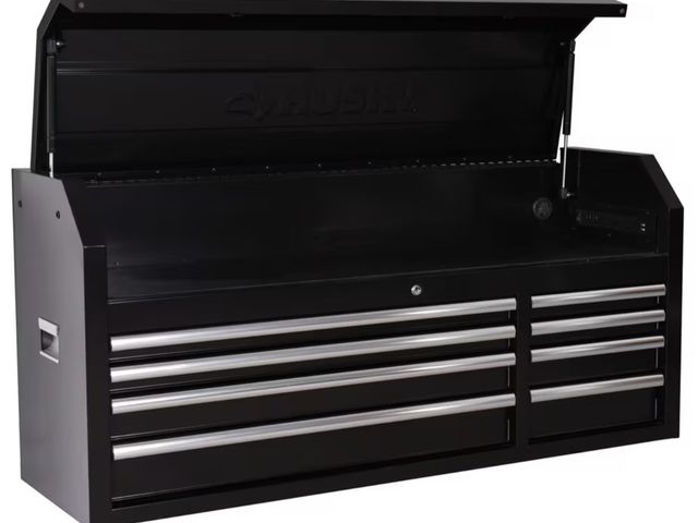 Lot 96-232376 - Husky Modular Tool Storage 52 in. W x 16 in. D Standard Duty Black Top Tool Chest New MSRP $599